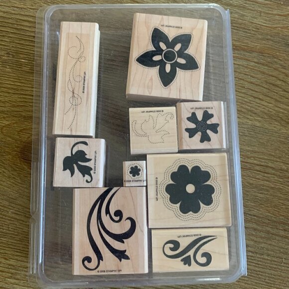 Stampin Up! Stitched Exotics Stamp Set - Picture 1 of 3
